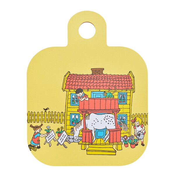 Muurla Pippi skärbärda/serveringsbricka 25x32 cm villa villekulla