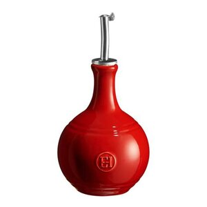 Emile Henry Flaska för vinäger 400 ml röd