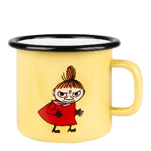 Muurla Mumin Emaljmugg Lilla My 25 cl Gul
