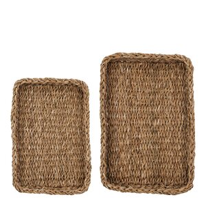Meraki Bricka 30x20/35x24 cm 2-pack sjögräs