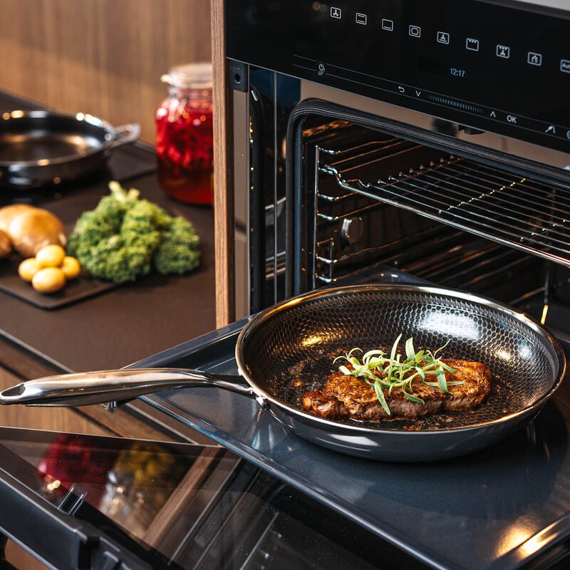 Haws Santo stekpanna 20 cm stål/svart