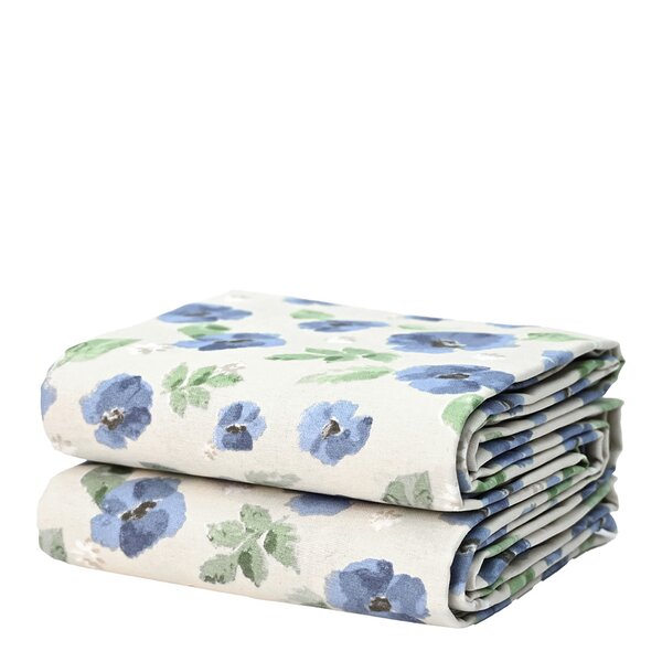 Sagaform Eden vaxad duk 150x250 cm blå mix