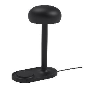 Eva Solo Emendo lampa med trådlös Qi-laddare 29 cm svart