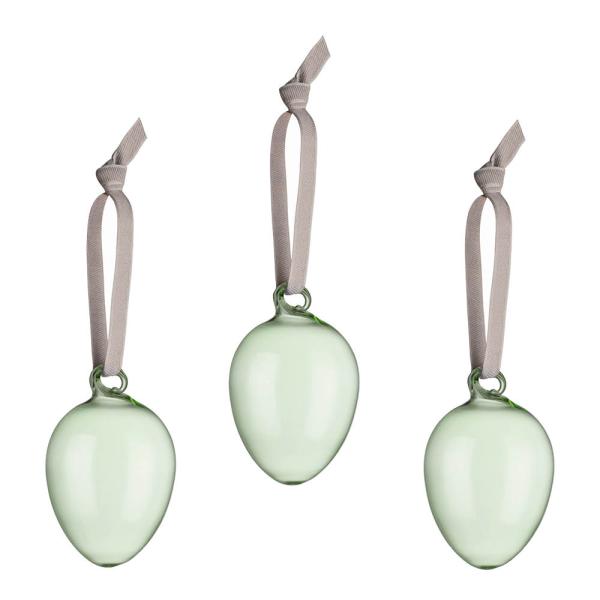 Glasägg 60 mm 3-pack Grön