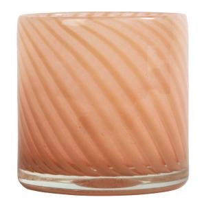 ByOn Calore Ljuslykta 15x15 cm Rosa/Beige