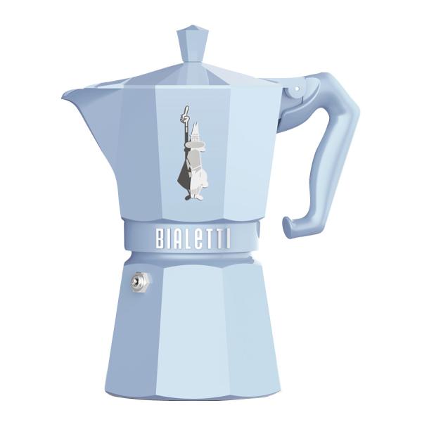 Exclusive Moka Express 6 koppas 25 cl Ljusblå