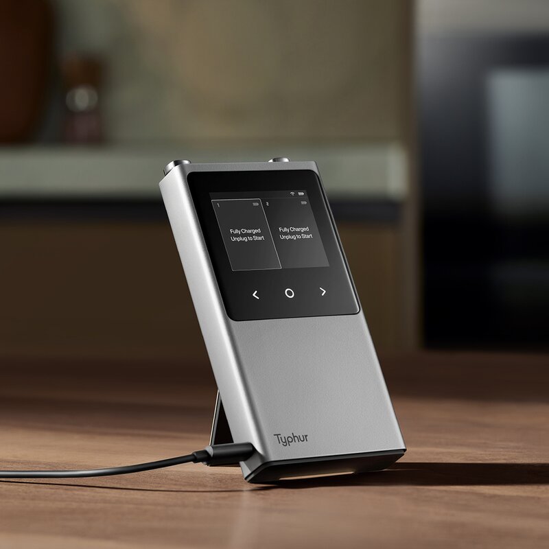 Thyphur Typhur Sync Dual trådlös stektermometer silver/svart