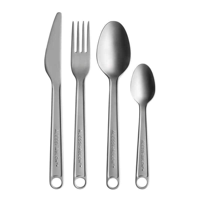 Alessi Conversational Objects bestickset 16 delar med ställing