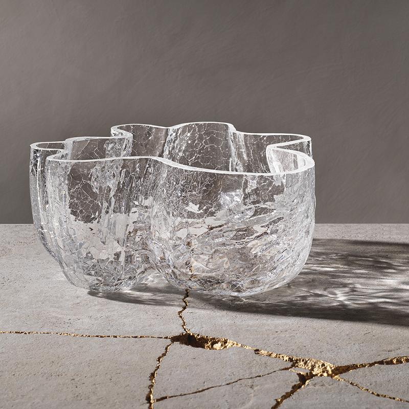 Kosta Boda Crackle Skål 10 cm