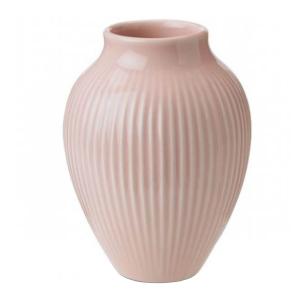 Knabstrup Keramik Vas Räfflor 12,5 cm Rosa