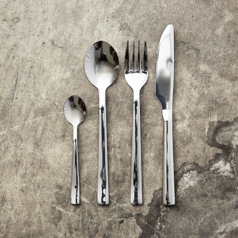 Aida Raw Bestickset 48 delar Mirror polish