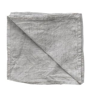Tell Me More Linneservett 45x45 cm pinstripe linen