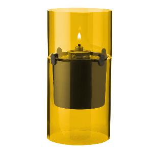 Stelton Lucie Hurricane oljelampa amber