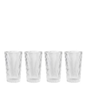 Stelton Pilastro Long drink glas 30 cl 4-pack Klar