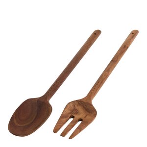 Satake Salladsbestick 33 cm 2 delar valnöt