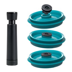 Airtender Set tre lock en pump tre stoppers grön