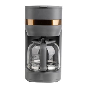 EMERIO Kaffebryggare 1,5 L grå/guld