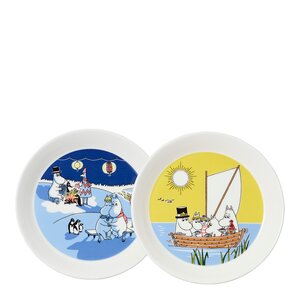 MoominArabia Mumintallrik 19 cm 2 delar segling & vinterbrasa 2024