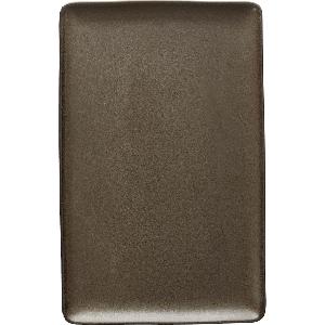 Aida Raw Tallrik rektangulär 31,5x20 cm Brun Metallic