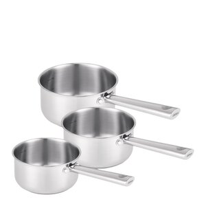 Beka Cicla kastrullset 3 delar stål