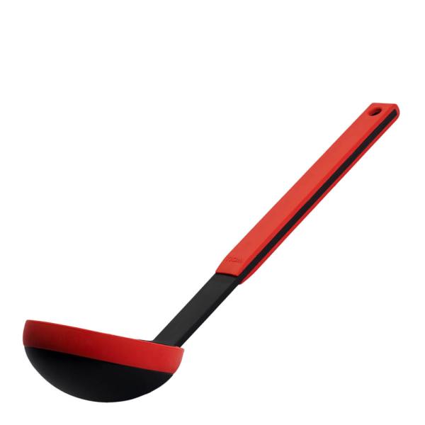 Woll Cook It soppslev 32 cm svart/röd