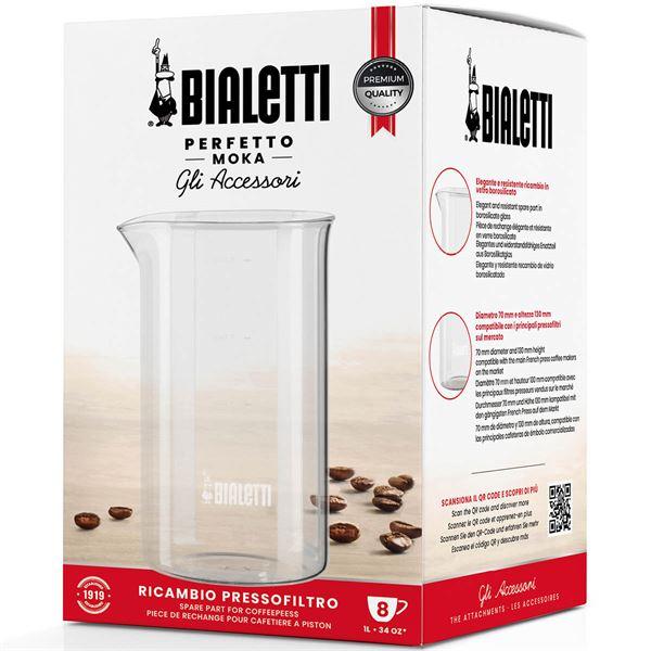Bialetti Reservglas 1L klar