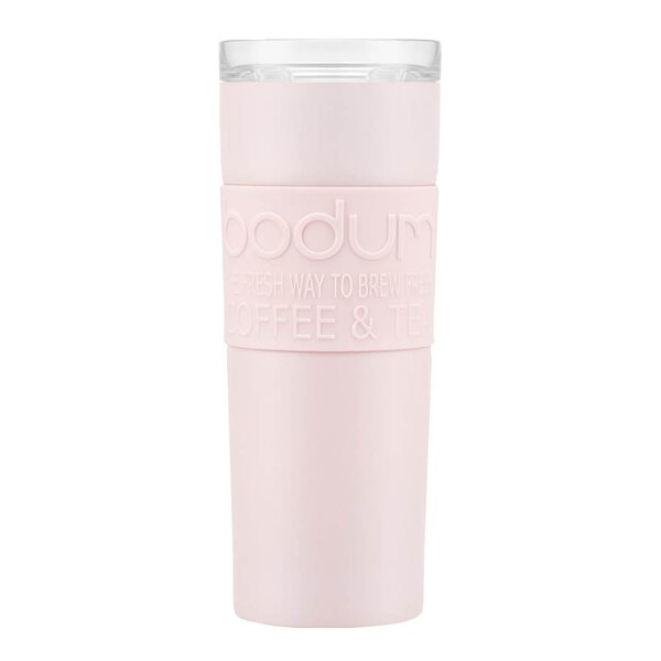 Bodum Travel Mug termosmugg 45 cl rosa karamell