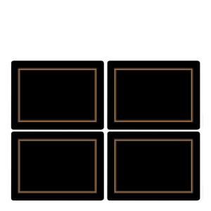 Pimpernel Classic Bordstablett 40x30 cm 4-pack svart