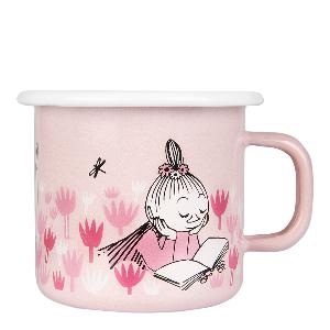 Muurla Mumin Emaljmugg I Trädgården 25 cl Rosa