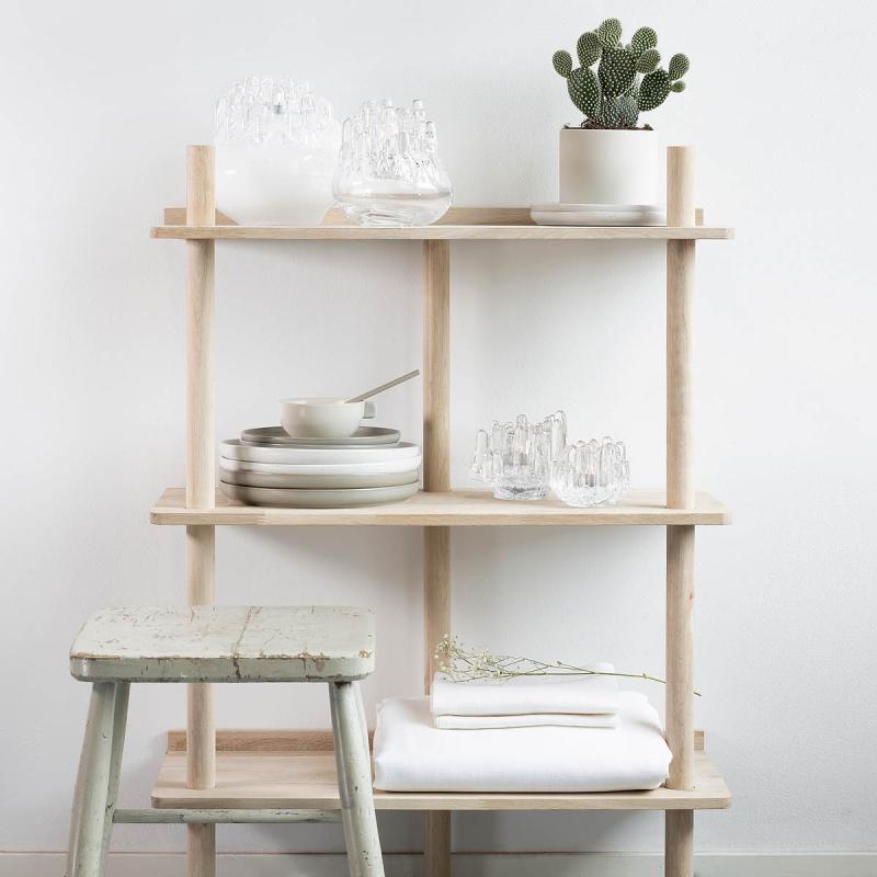 Kosta Boda Polar Ljuslykta mini 8,5x9,5 cm Klar