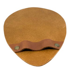 Xapron Ostronhandske i läder 22 cm cognac