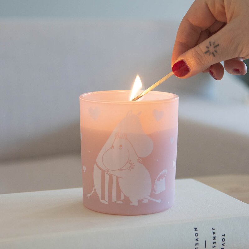 Pluto Mumin Doftljus 7,8x9,5 cm Moomin love