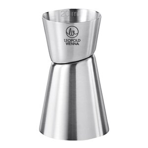 Leopold Vienna Mätglas 2 & 4 cl matt stål