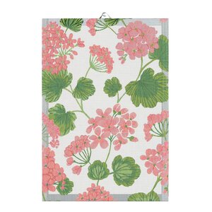 Ekelund Pelargonia handduk 35x50 cm rosa