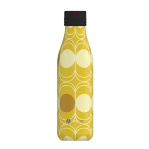 Les Artistes Bottle Up Design Termosflaska 0,5 L Gul/Brun