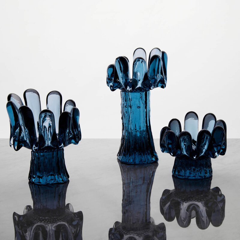 Kosta Boda Sunflower ljuslykta 9,2 cm cirkulär