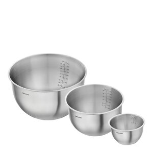 Zwilling Fresh & Save skålset 3 delar rostfritt stål