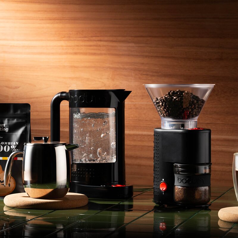 Bodum Columbia Kaffepress Dubbelväggad 4 koppar 0,5 L Matt Krom