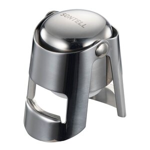 Modern House Sontell champagneförslutare 5,5 cm blankt stål