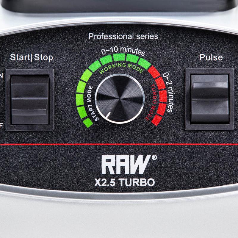 RAW Blender X 2,5 Turbo 2,2 L 1800W Vit