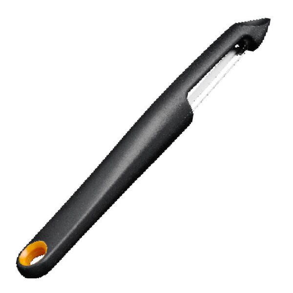Fiskars Functional Form fruktskalare rörligt blad 25,5 cm svart/stål