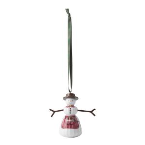 Kähler Hammershøi Christmas Snögumma hängande 9 cm Vit