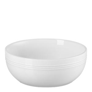 Le Creuset Coupe Colletion djup tallrik 16 cm white