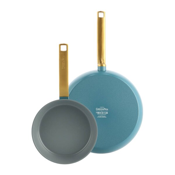 GreenPan Evolution keramisk stekpanna 2 delar 20+28 cm blå