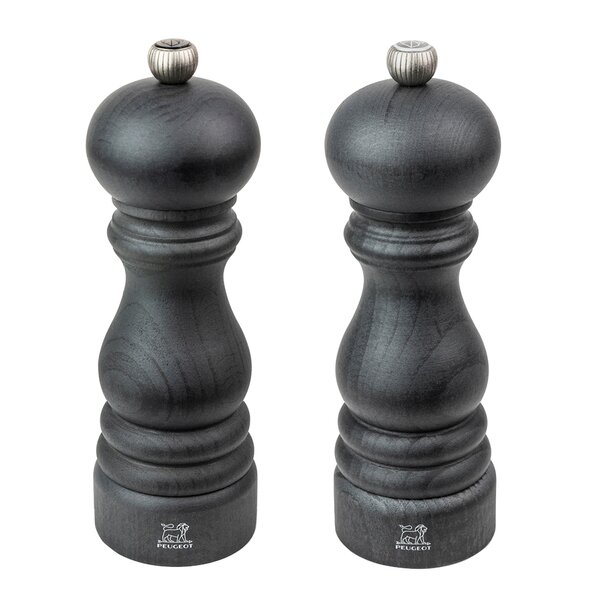 Peugeot Paris Duo salt/pepparkvarnset 18 cm grafit