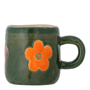 Bloomingville MINI Addy mugg 13?cl grön