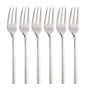 Dorre Victoria dessertgafflar 15 cm 6-pack rostfritt stål
