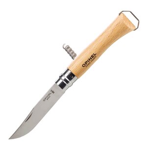 Opinel Tradition N°10 fällkniv med korkskruv 10 cm bok