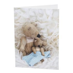 Kay Bojesen Denmark Kort Dop A6 Ljusblå