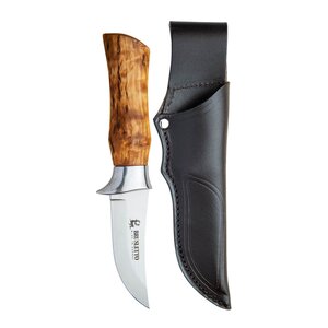 Brusletto Falken jaktkniv 19,5 cm med slida masurbjörk